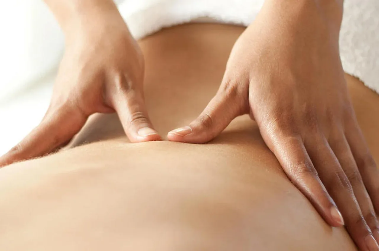 Stress relief neck and shoulder massage at G Spa Massage Cypress